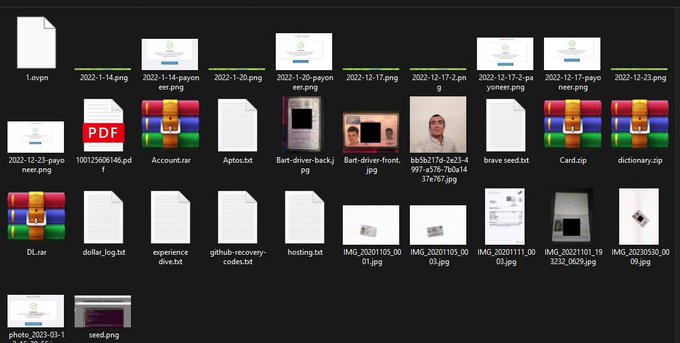Dossier evidence